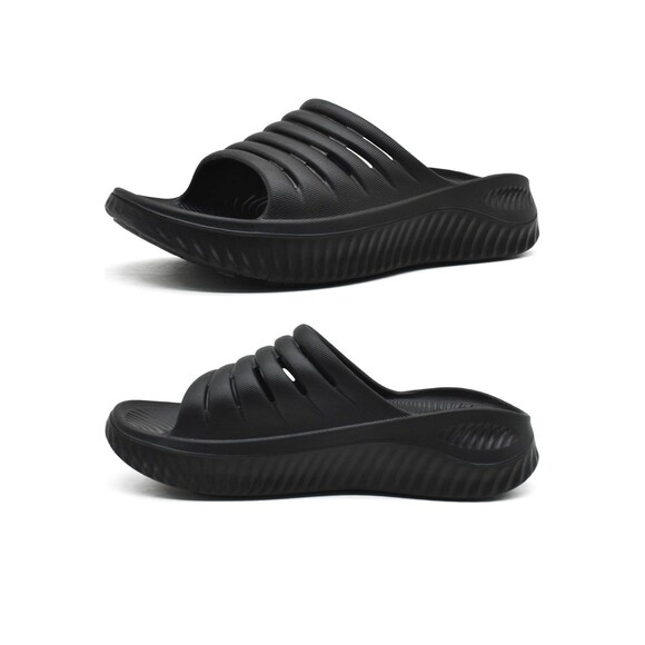 NWT KuaiLu Sandals With Comfortable Plantar Fasciitis Support Women’s Size 8 - Picture 1 of 9